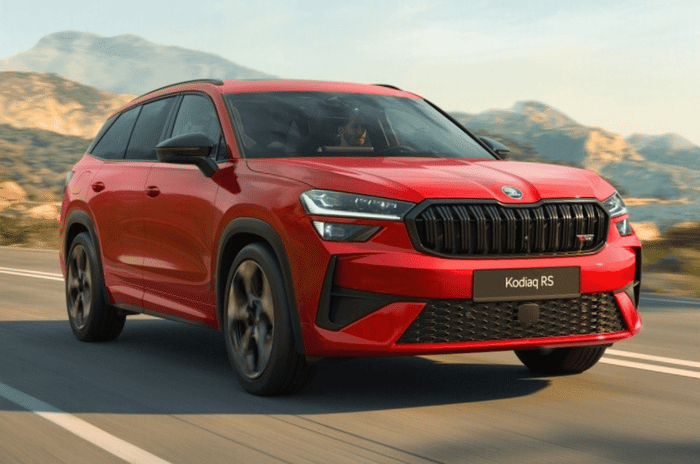 New Skoda Kodiaq RS revealed